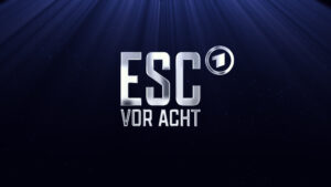 Logo „ESC vor acht“ der ARD